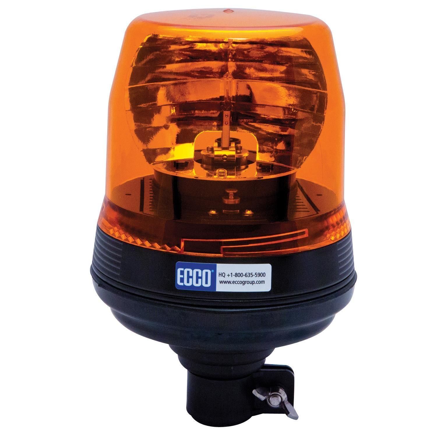 Ecco Amber Rotating Beacon Light