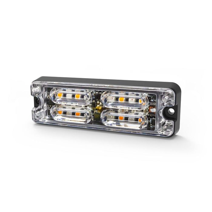 ECCO 12-24 Volt DC Red/White Dual-Color Low-Profile 16 LEDs Directional LED