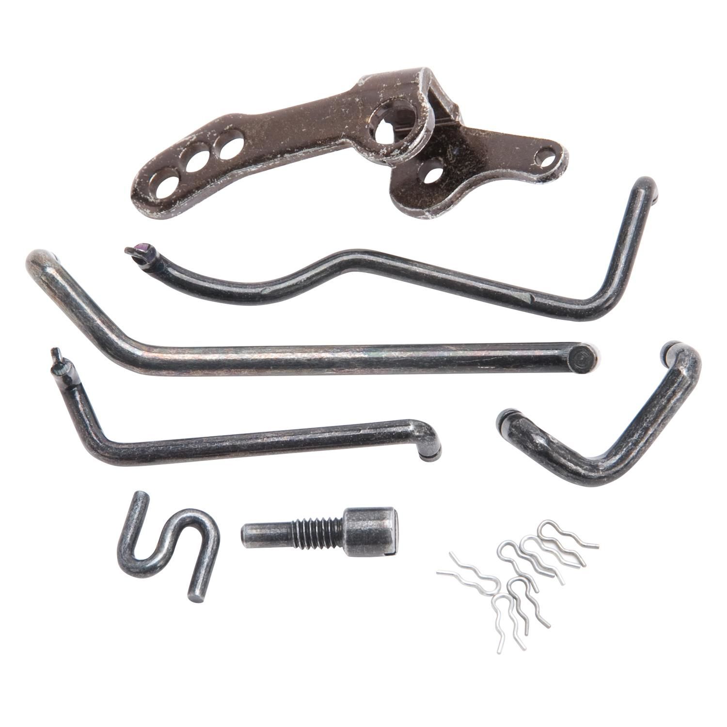 Edelbrock Black Zinc Carburetor Accelerator Linkage Kit