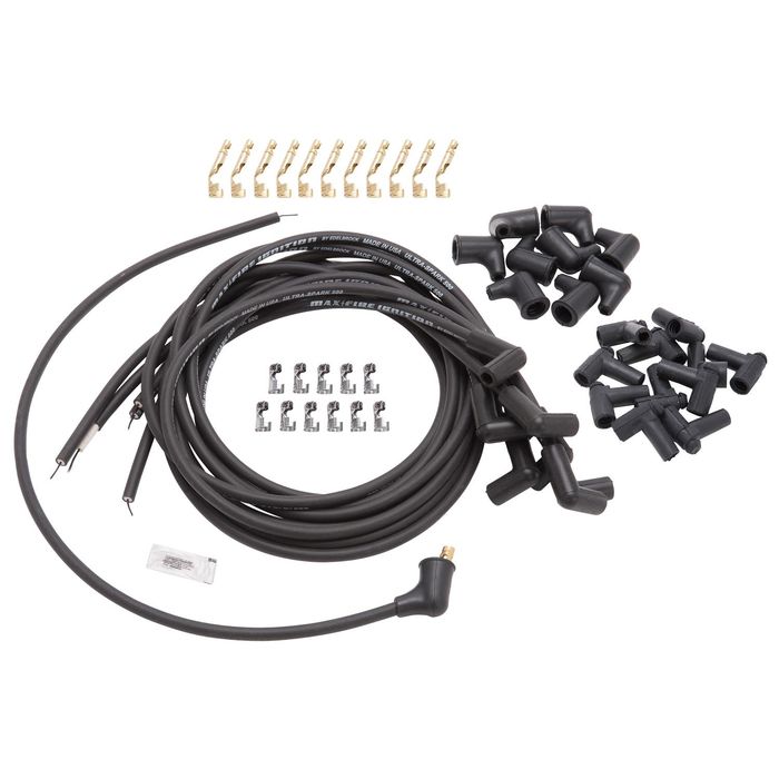 Edelbrock Max-Fire 90 Degree Universal Flex Boot Wire Set