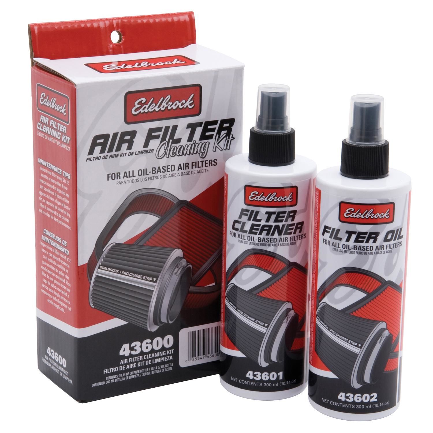 Edelbrock ProCharge Air Filter Cleaner And Air Filter Oil