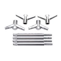 Edelbrock 3 3/4in Wing Valve Cover Bolt Set 4 Pack