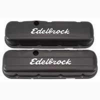 Edelbrock Black 307-400 Signature Series Valve Cover