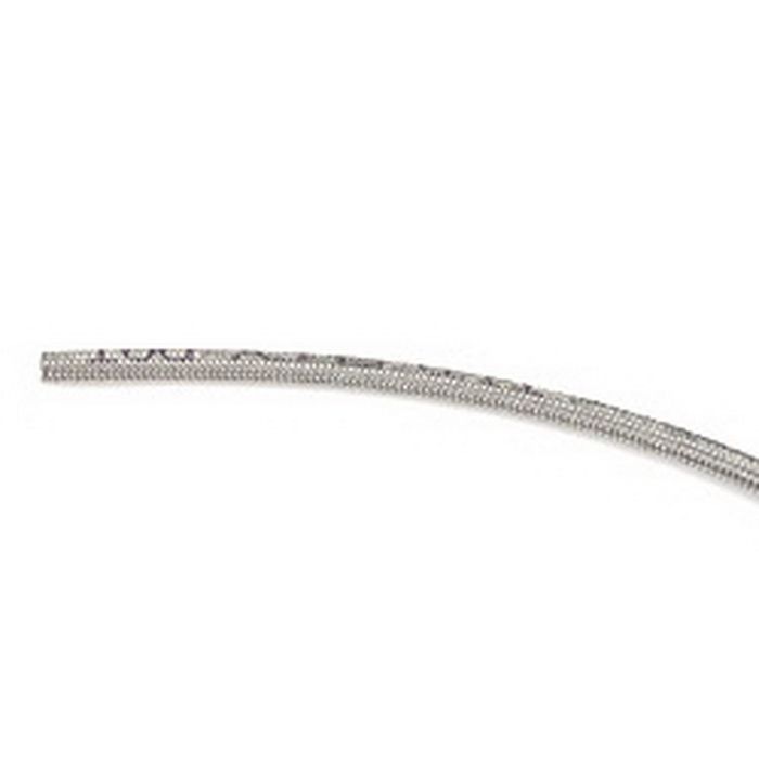 thumbnail image 2 of Russell 28-Inch Universal Braided Stainless Steel Brake Line - R58102S, Street Legal, Chrome Ends, Made In USA 2 of 13