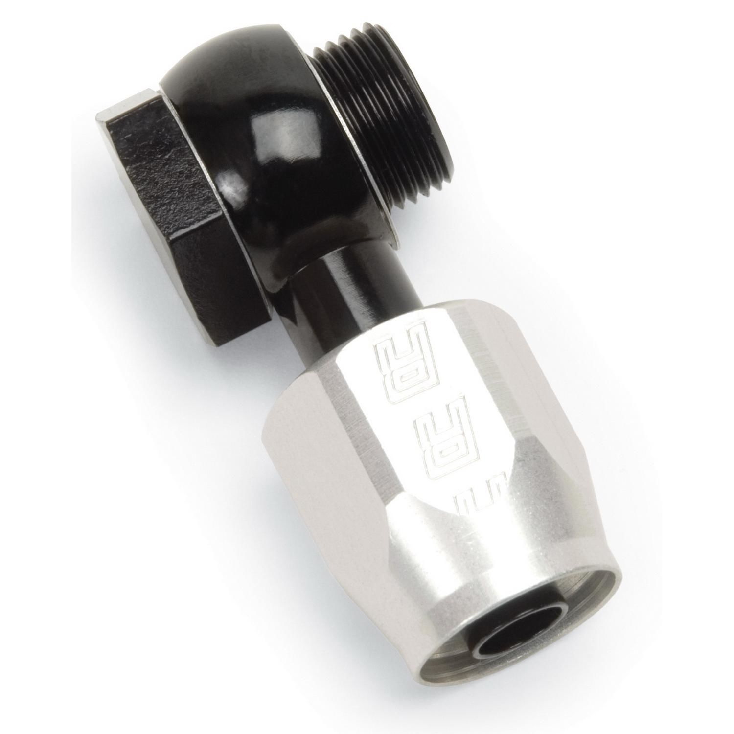 Russell 9/16 in. 24 black carburetor banjo/hose end adapter fitting