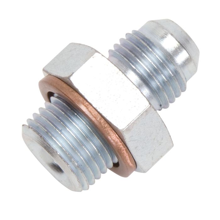 Russell -6AN X 5/8in Thread Fuel Line Adapter Fitting