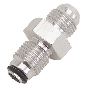 Russell -6 AN To 11/16in Anodized Male O-Ring Power Steering Adapter Fitting