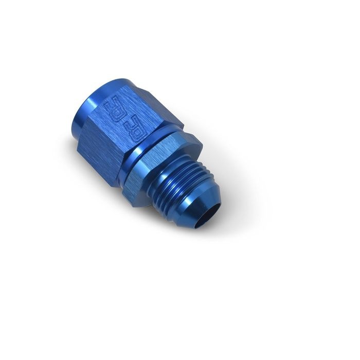 Russell Blue 8AN Tube Coupling Nut Straight Adapter Fitting