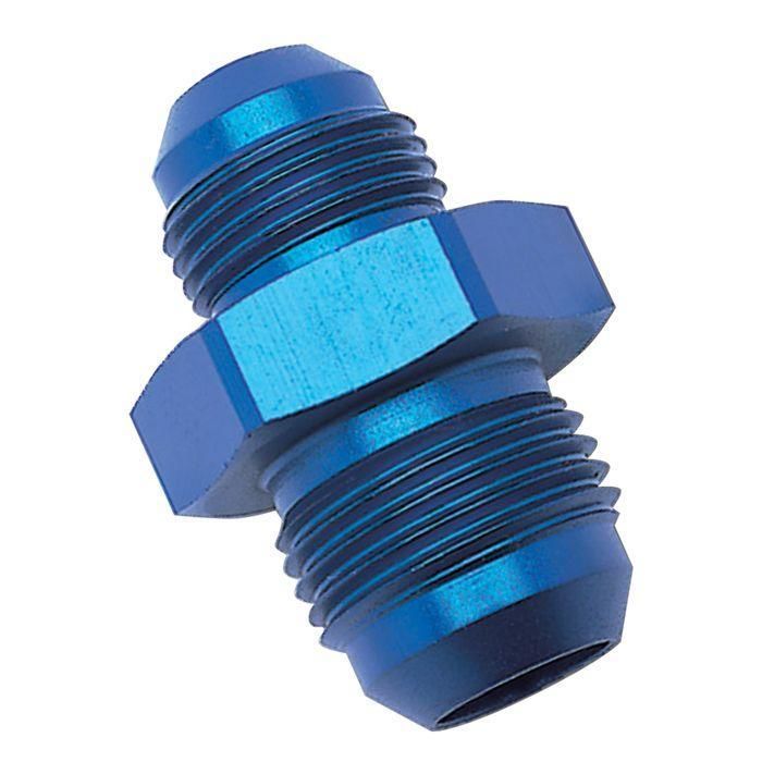 thumbnail image 2 of Speed Daddy 3AN Female To 4AN Male Adapter - Blue Anodized Aluminum, Reducer Union 2 of 6