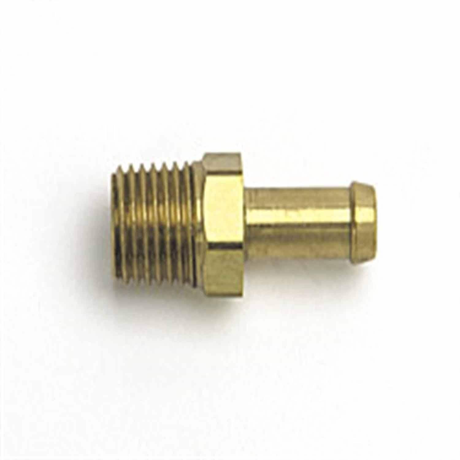 Russell 1 4 In Npt X 8 Mm Single Barb Hose Fitting