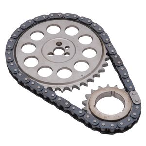 Edelbrock 7829 Performer-Link Timing Chain And Gear Set - Billet Steel, 3-Keyway Design For Performance Engines - View #4
