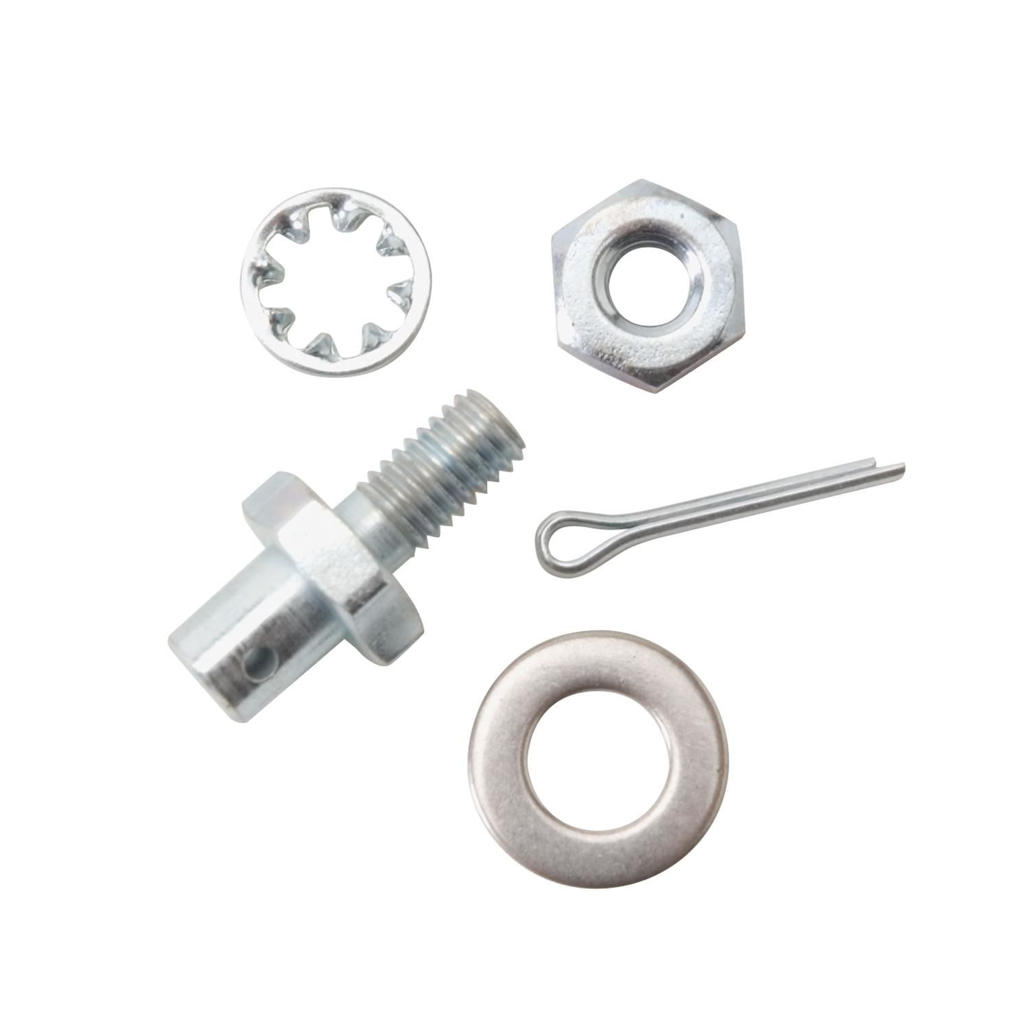 thumbnail image 2 of Edelbrock 1483 Throttle Lever Adapter - For Automatic Transmission With Cable Throttle, Gold Iridited Finish 2 of 14