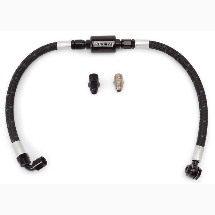 Russell Complete Fuel Pump to Carburetor Proclassic Fuel Hose Includes  Competition Fuel Filter