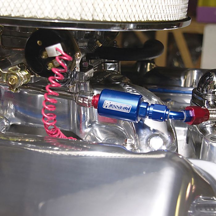 Edelbrock 8124 Braided Stainless Fuel Line Kit