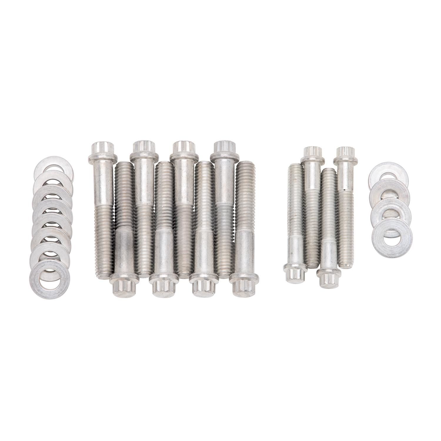 Edelbrock 8574 Intake Manifold Bolt Kit for Ford 351M and 400