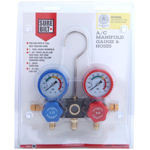 SureBilt Manifold Gauge and Hose