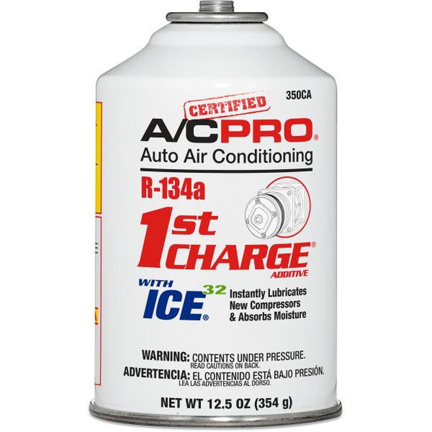 A/C Pro R134a Refrigerant First Charge/Ice 32 Cold Air Boost 12.5 oz