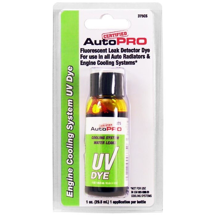 Leakfinder UV Dye for AC, Oil, and Coolant 