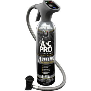 A/C Pro R-134a Refrigerant Kit with Stop Leak and Charging Hose 18oz for Honda Civic