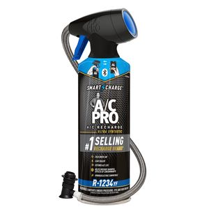 A/C Pro R1234yf Refrigerant with Stop Leak and Bluetooth Charging Hose for Hyundai Santa Fe