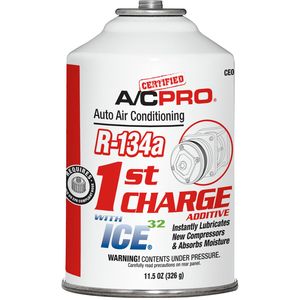 Certified A/C Pro R-134a Refrigerant First Charge with Ice 32 11.5oz for Audi