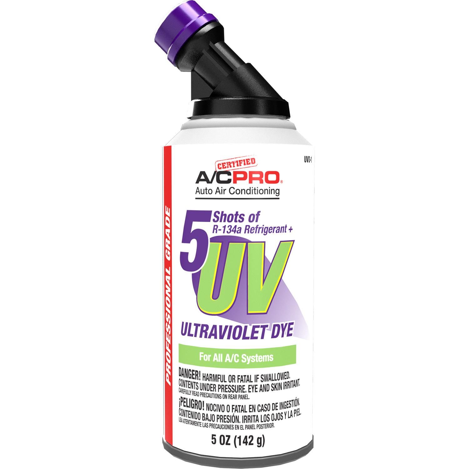 A/C Pro R134a Leak Detector UV Dye 5oz