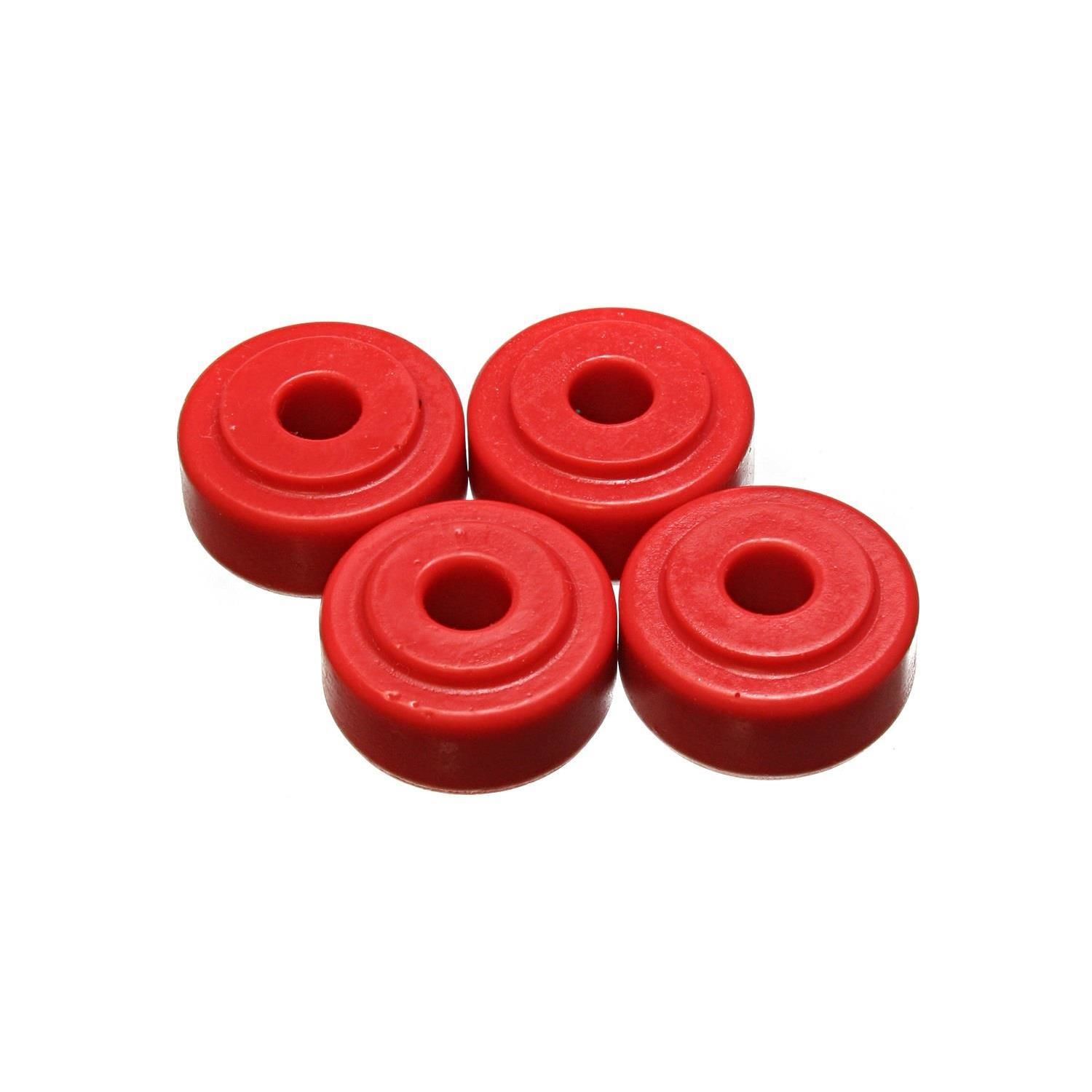 Energy Suspension Red 3/8in I.D. Bump Stop Bushing 4 Piece