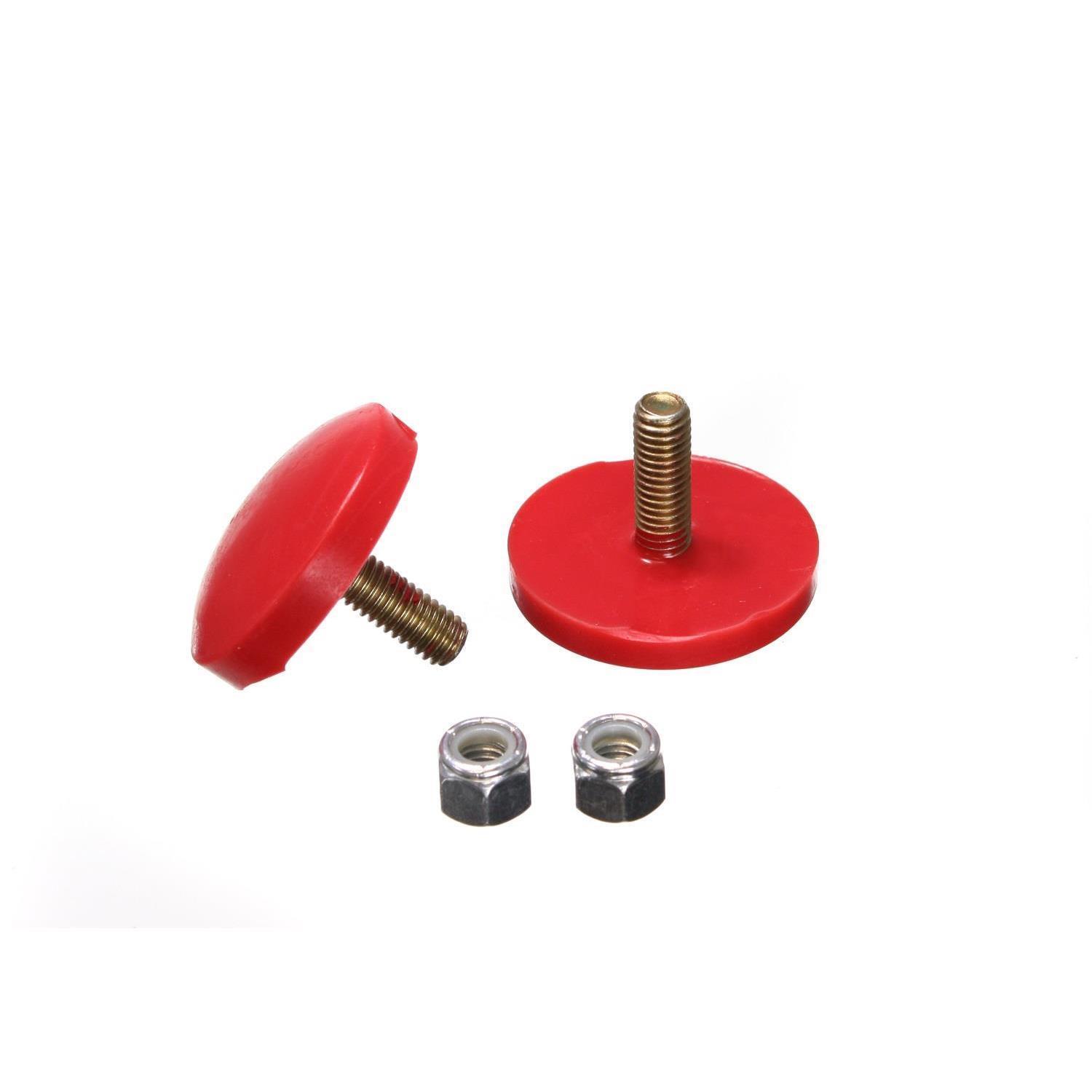 Energy Suspension Red 3/8in X 2in Universal Bump Stop 2 Piece