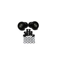 Energy Suspension 9.9169G Black 2in Hyperglide Creeper Wheel 6 Piece