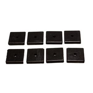 Energy Suspension 3/8 in. i.d. x 2 1/16 sq. in. x 7/16 in. H black leaf ...