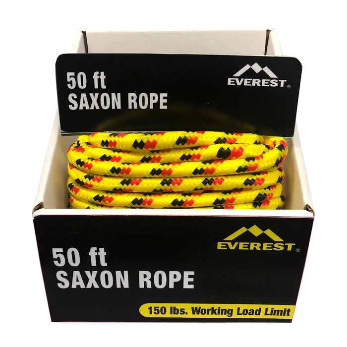 Everest 50Ft Yellow Saxon Rope