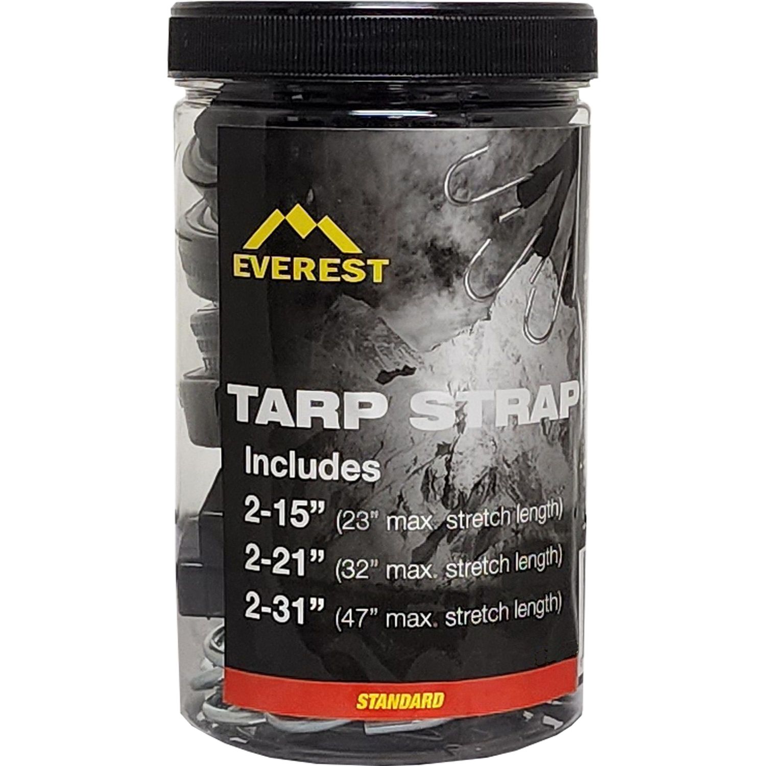 Everest Bungee Cord Assortment 6 Piece