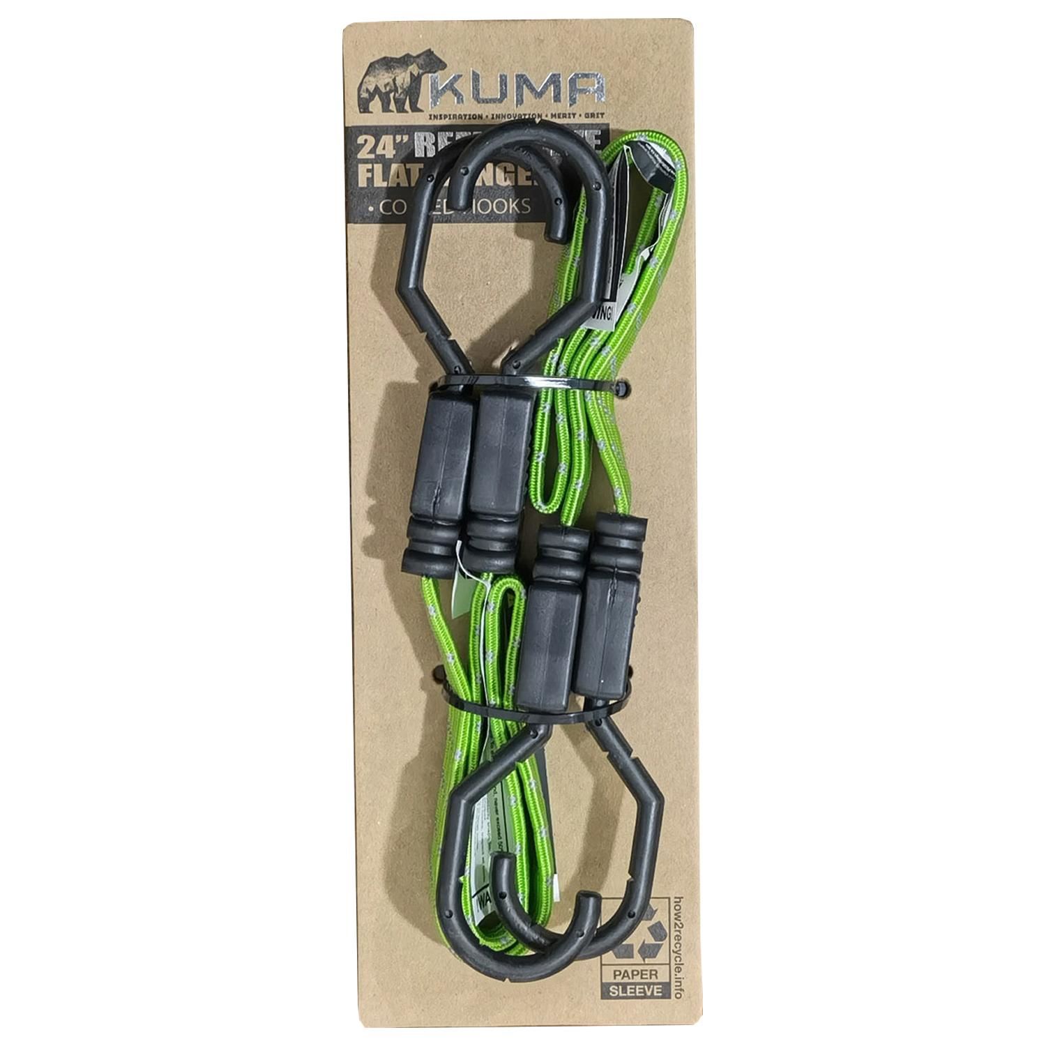 Everest 24in Flat Bungee Cord 2 Pack