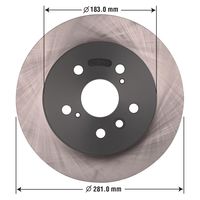 Duralast Brake Rotor 44749DL for Toyota Camry