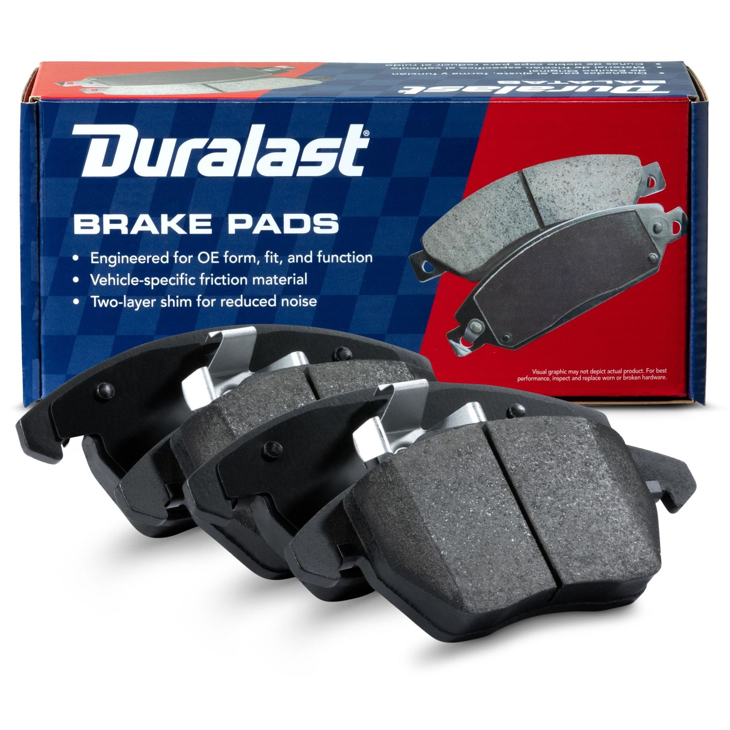 Duralast Ceramic Brake Pads D1107A