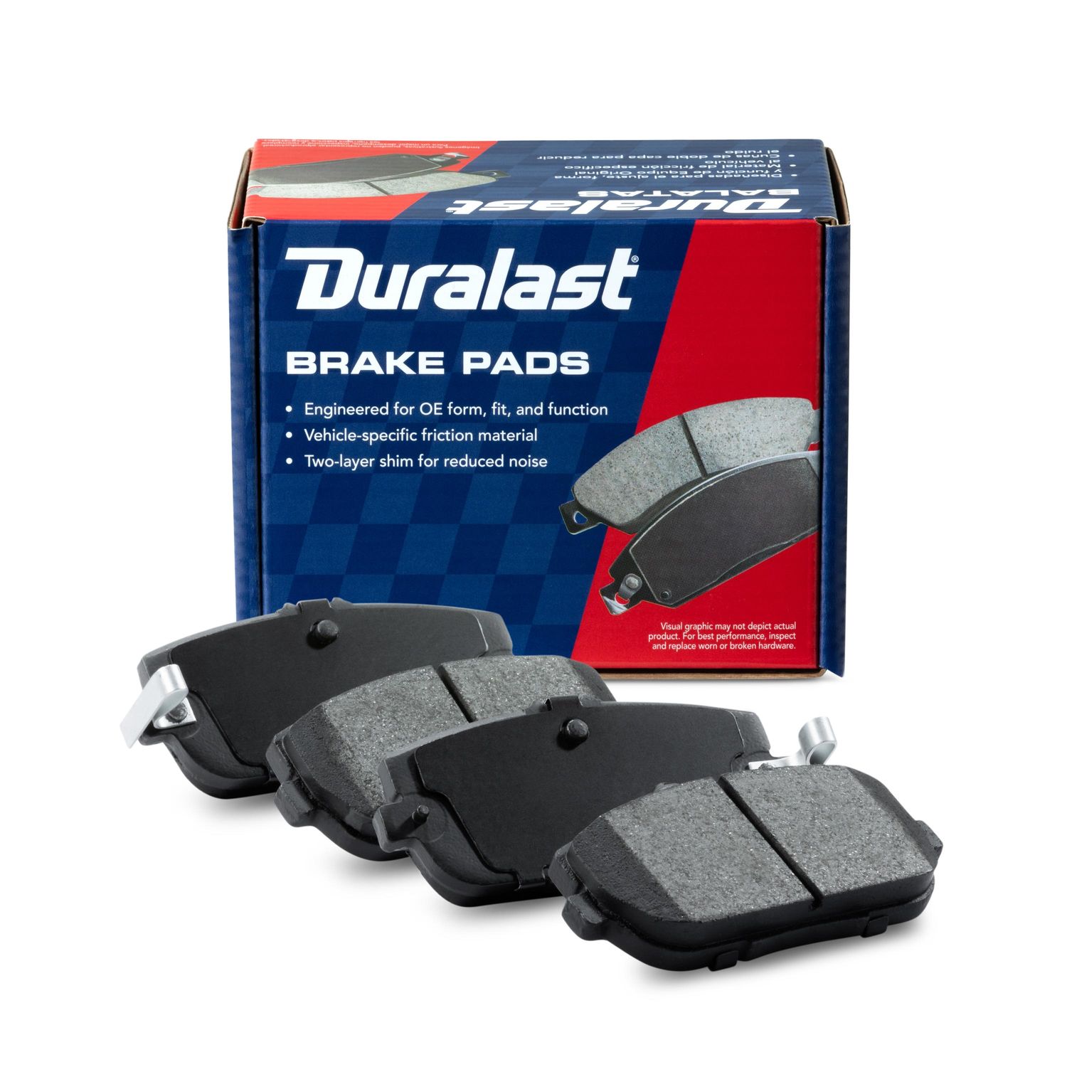 Duralast Ceramic Brake Pads D1180