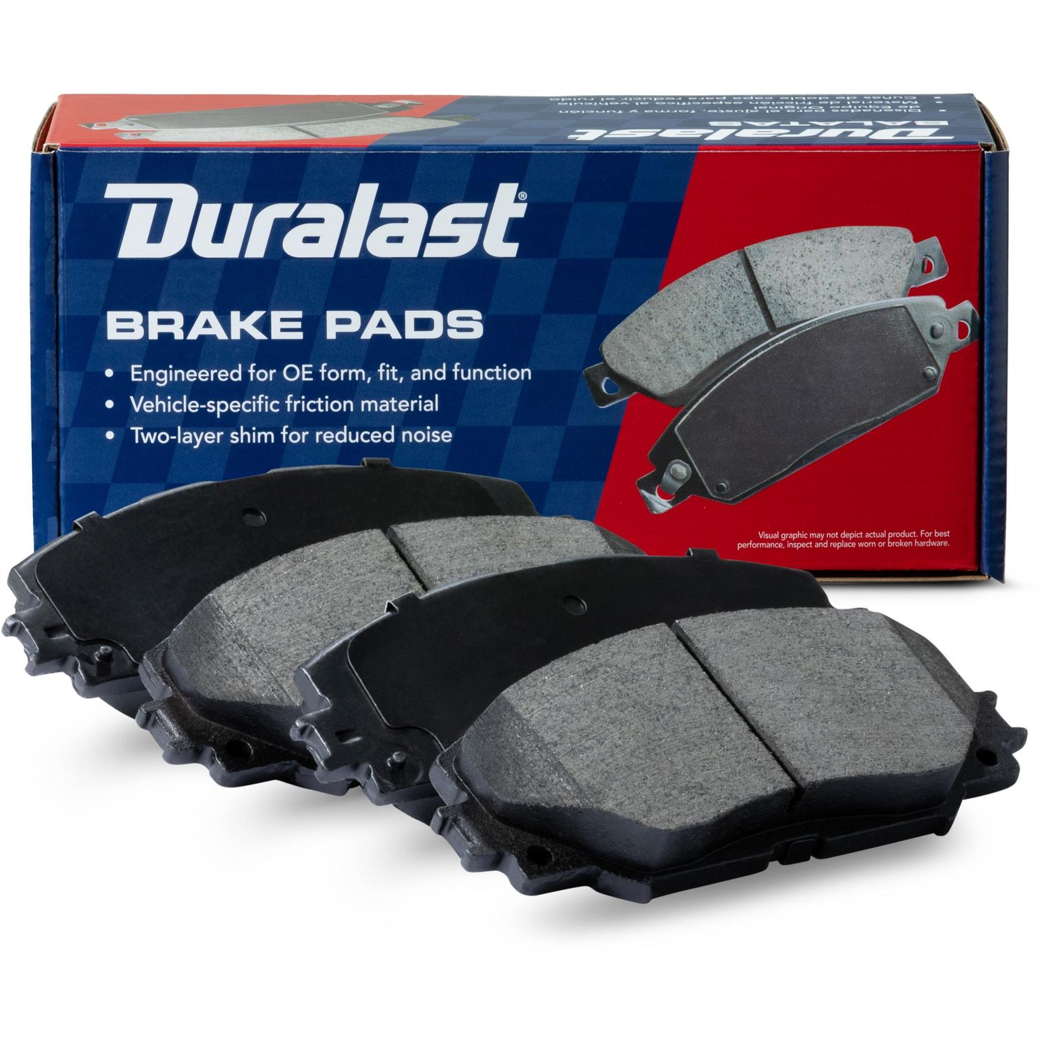 Duralast Gold Ceramic Brake Pads Dg829