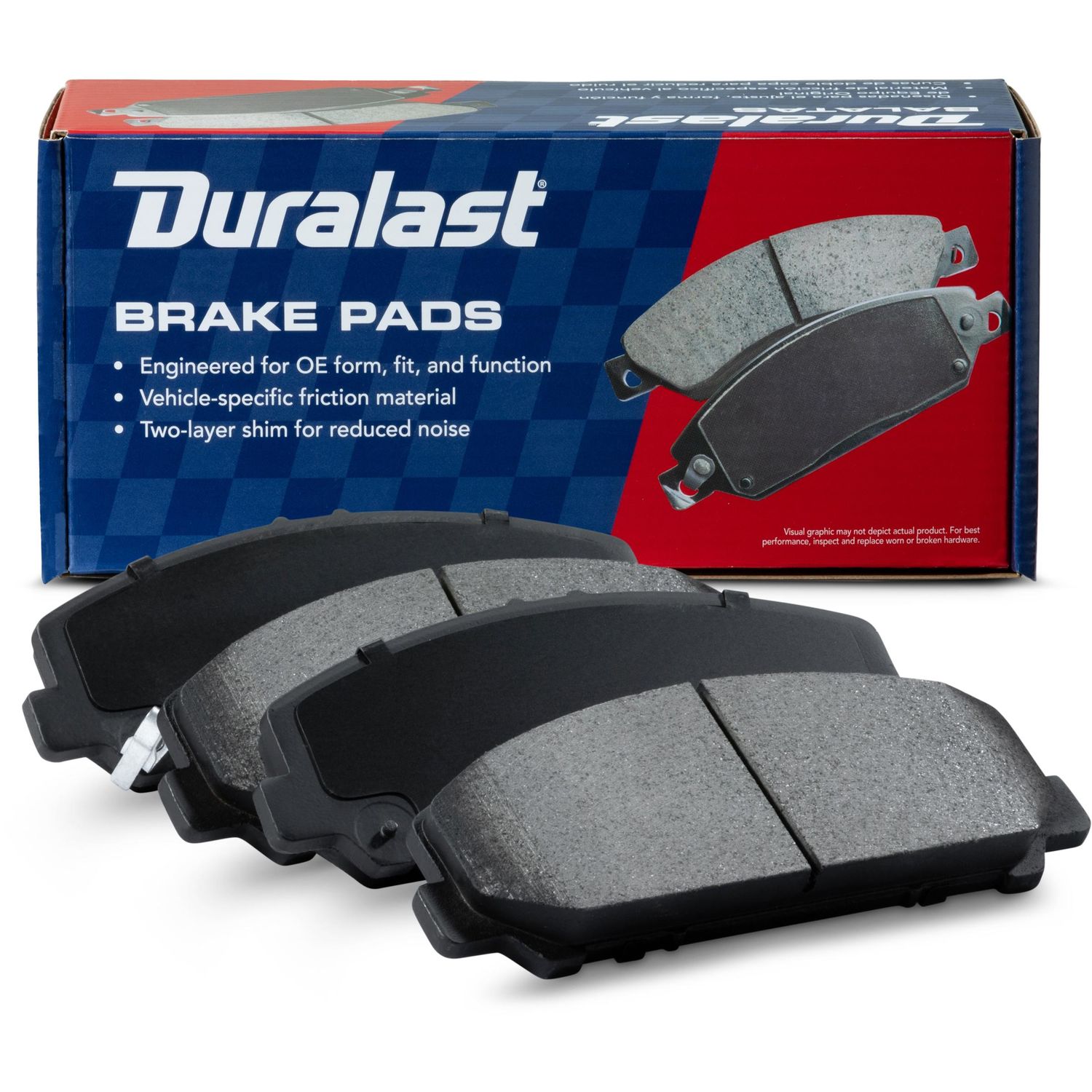 Duralast Ceramic Brake Pads D1286