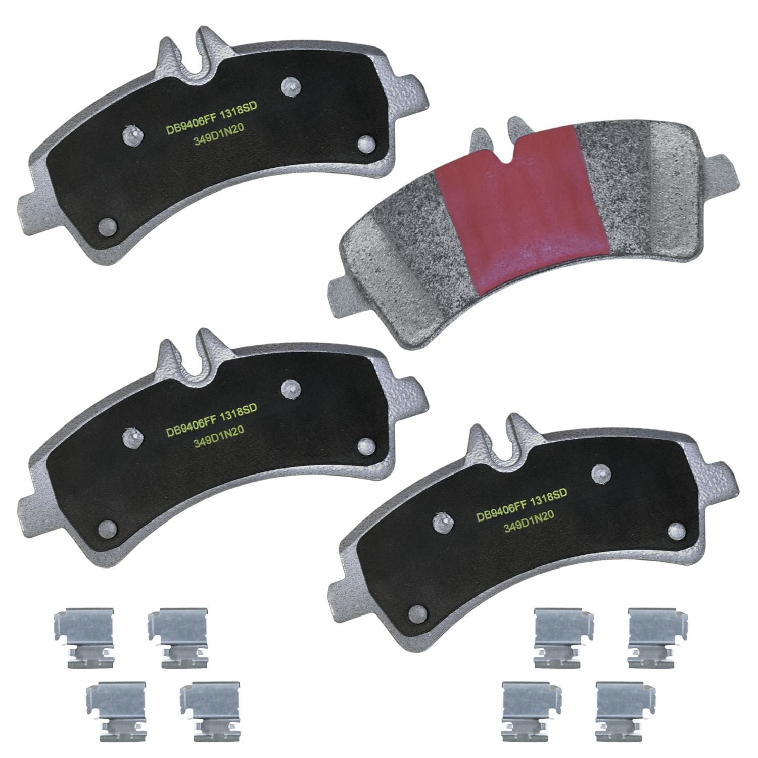 Duralast Severe Duty Semi-Metallic Brake Pads D1318SD