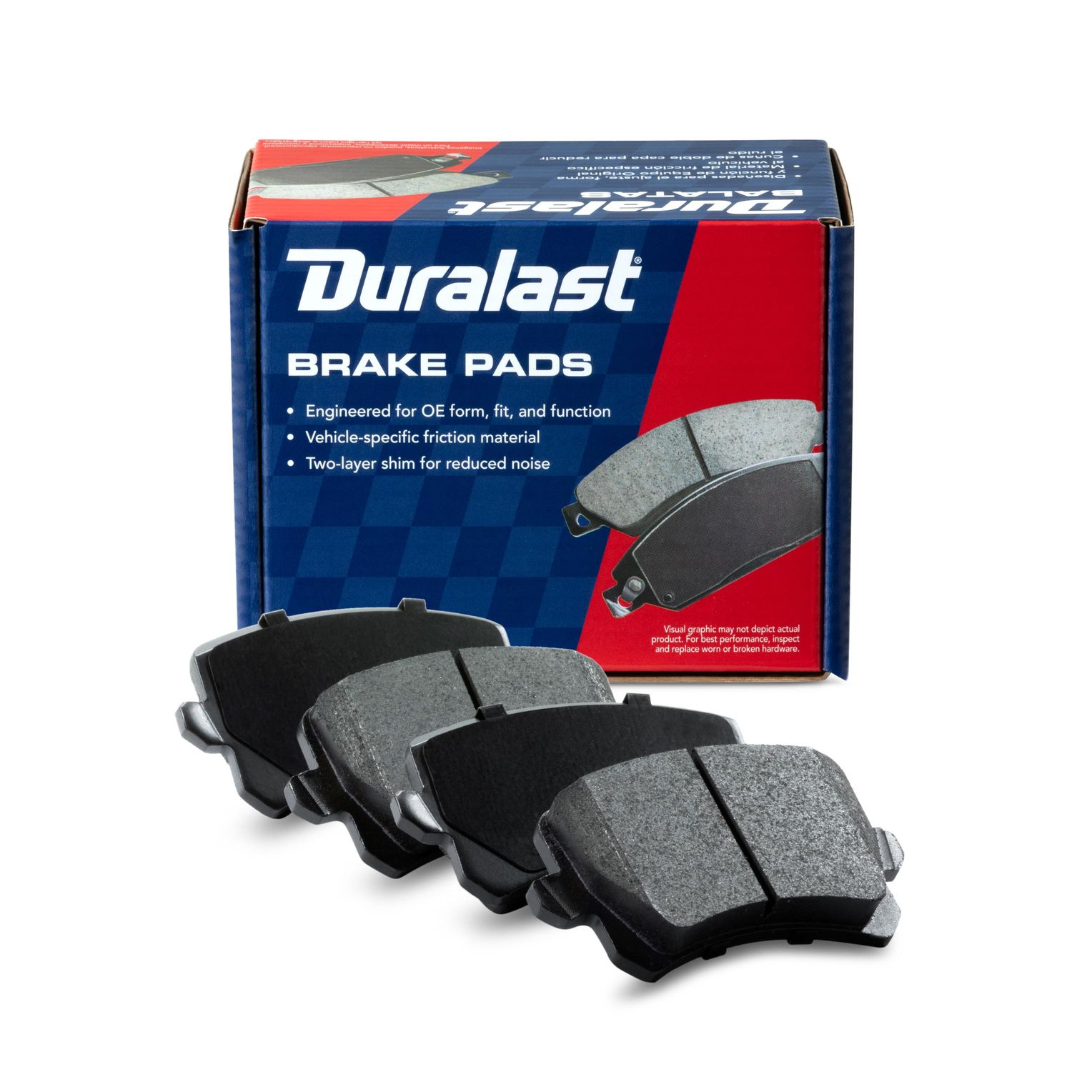 Duralast Ceramic Brake Pads D1348