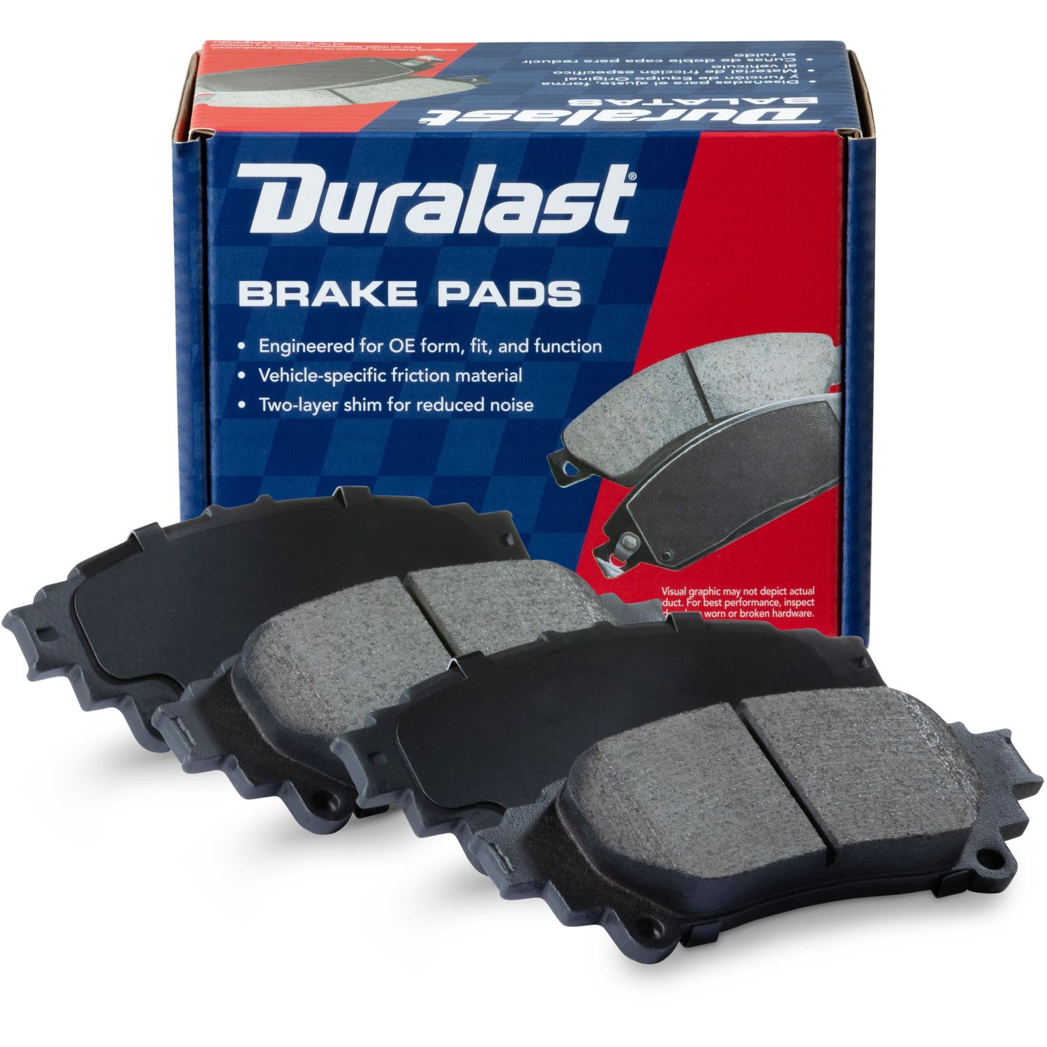 Duralast Ceramic Brake Pads D813