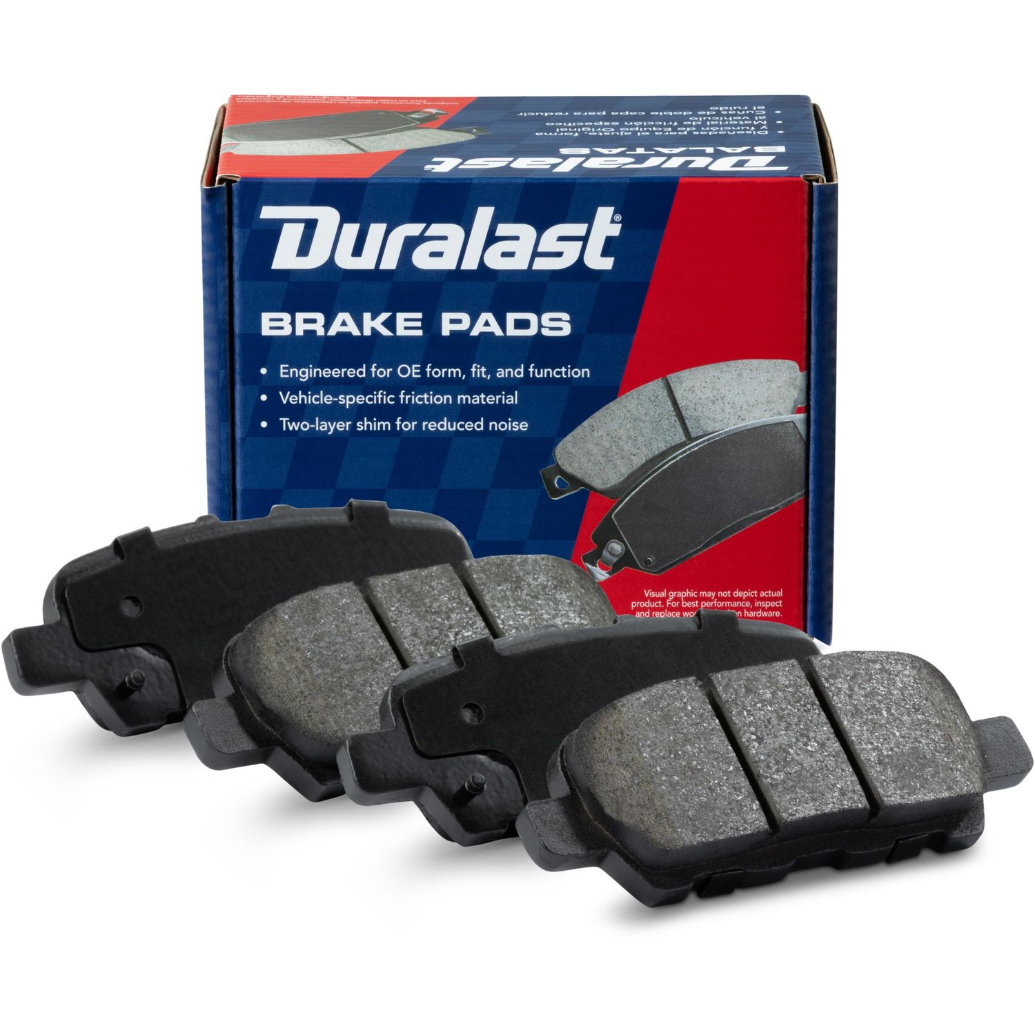 Duralast Ceramic Brake Pads D1393