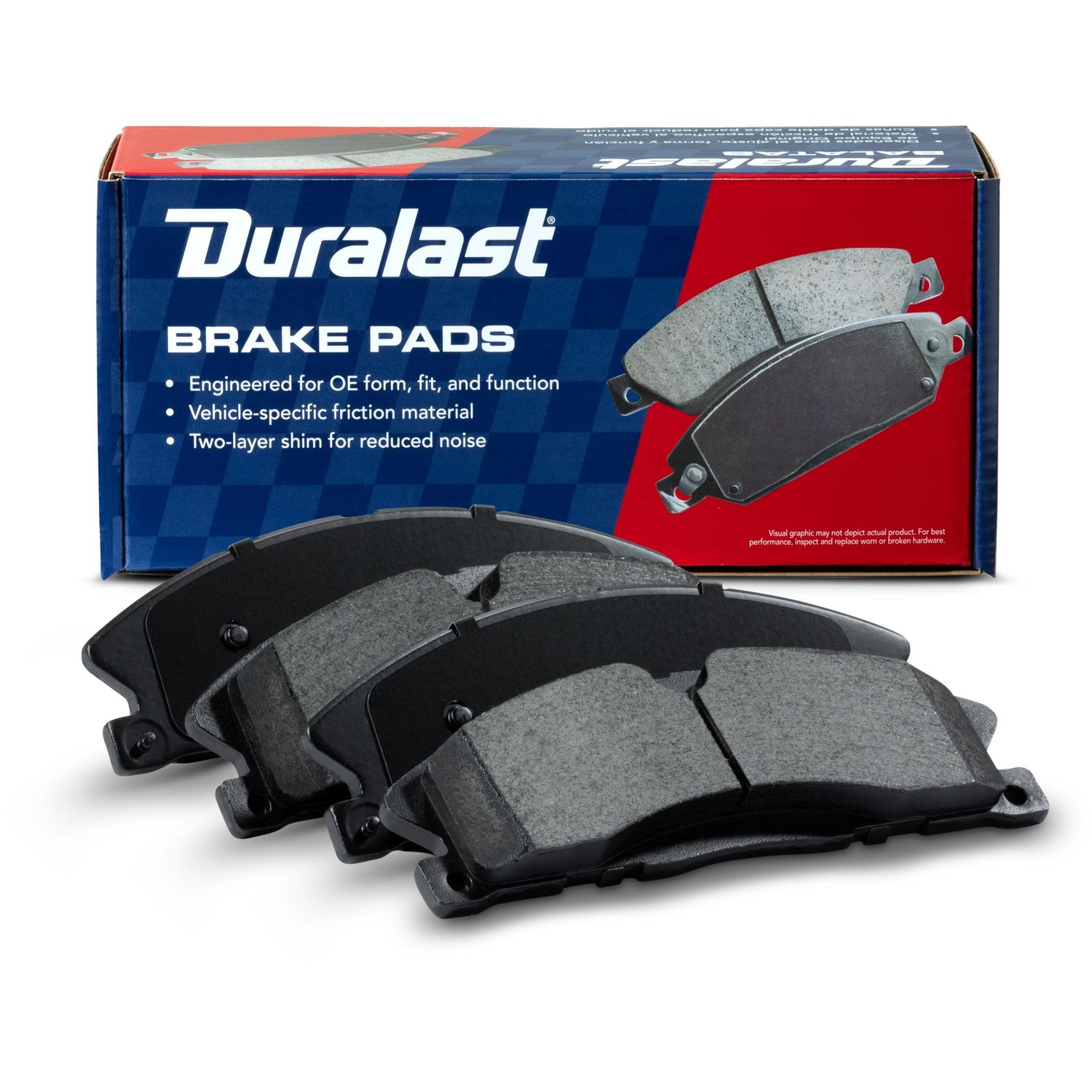 Duralast Ceramic Brake Pads D1611