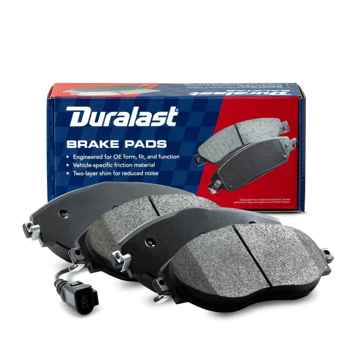 Duralast Ceramic Brake Pads D1633