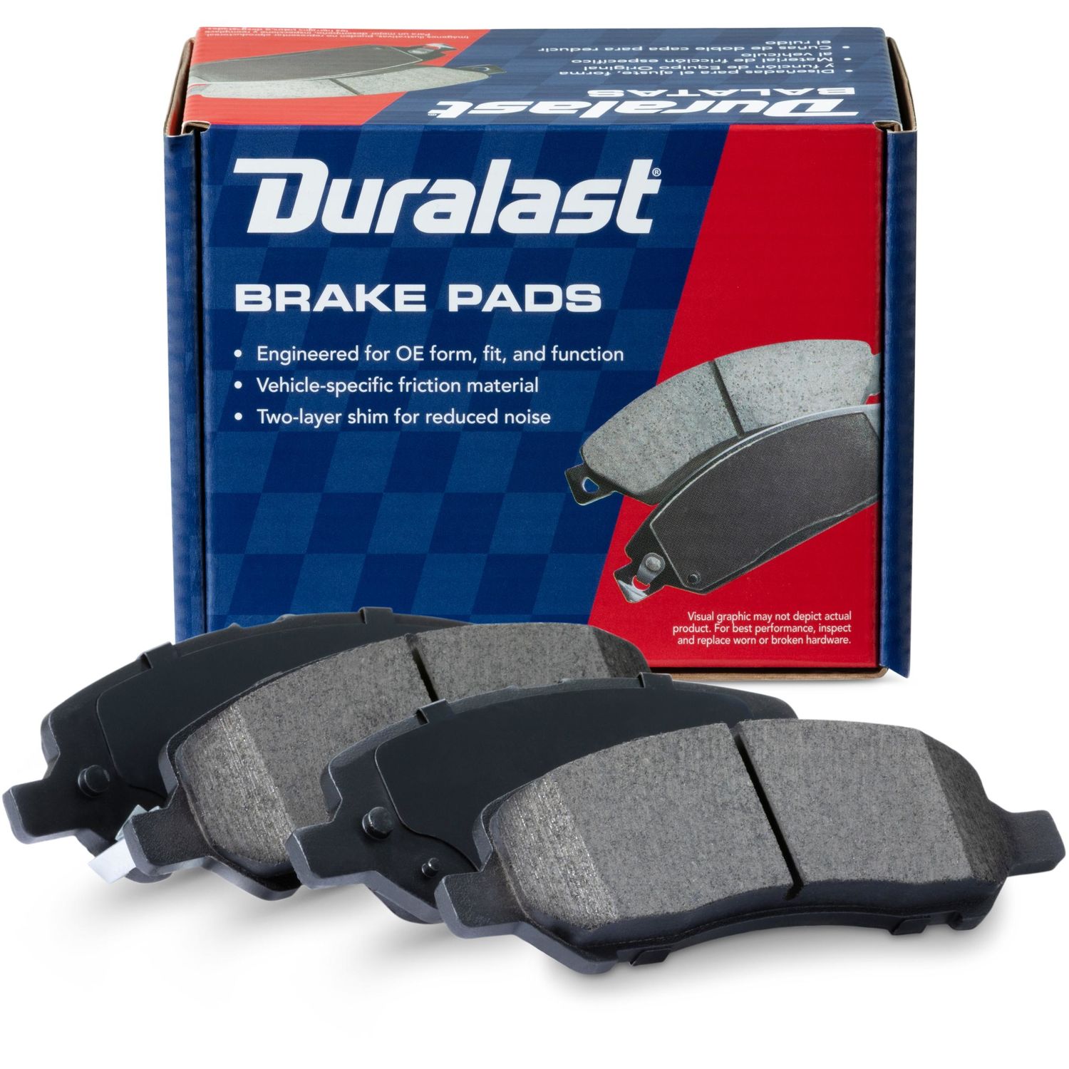 Duralast Ceramic Brake Pads D1647