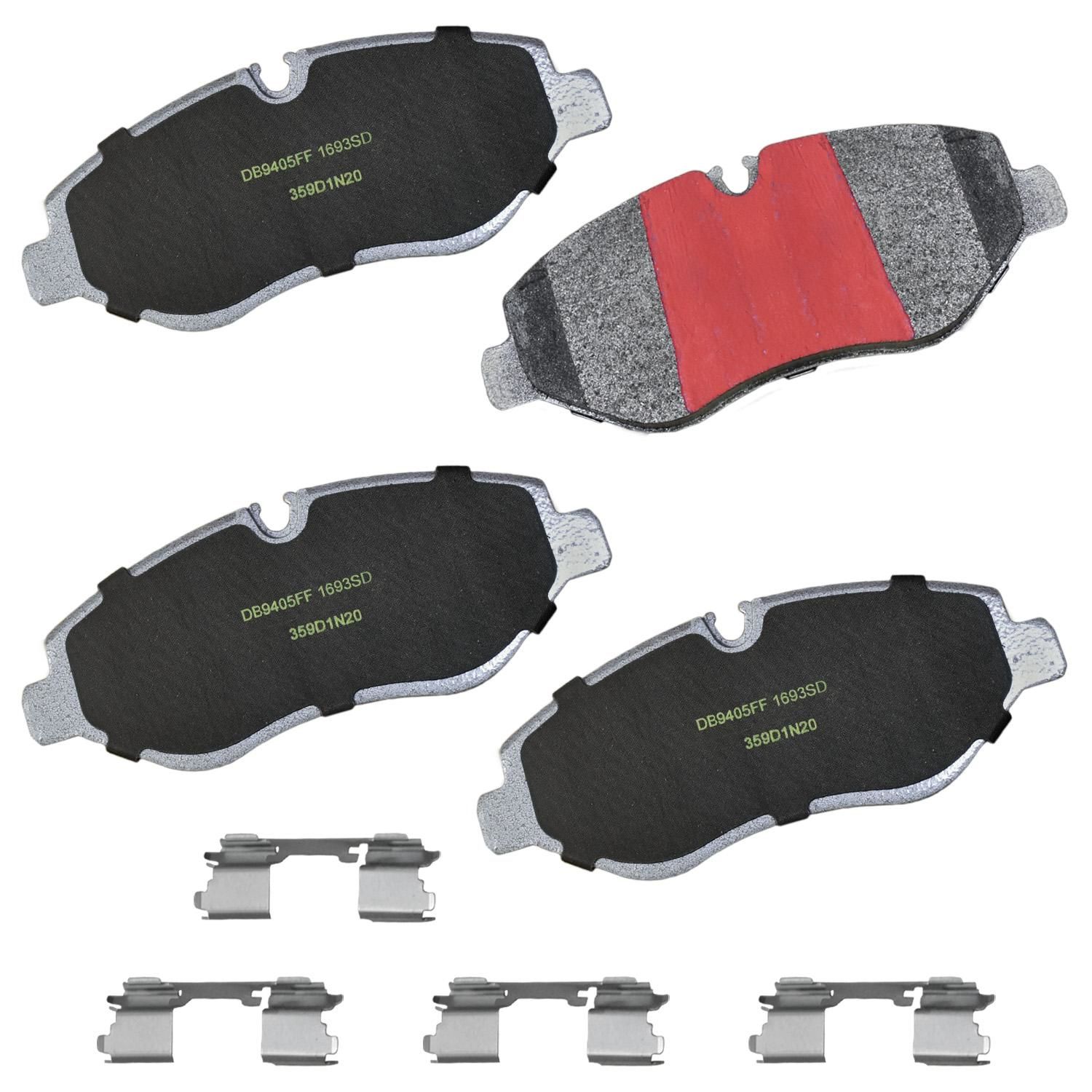 Duralast Severe Duty Semi-Metallic Brake Pads D1693SD