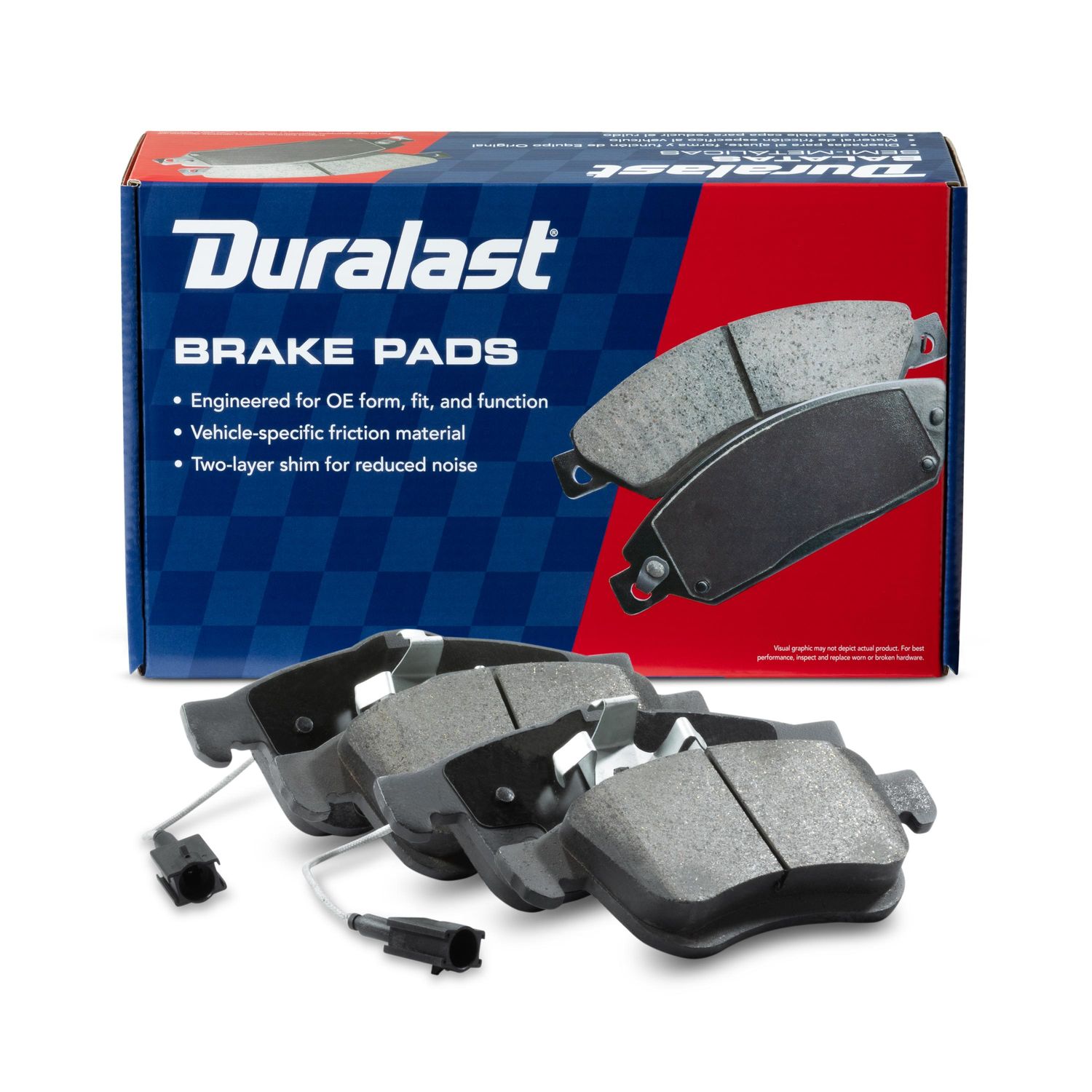 Disc Brake Pad Set-Premium Semi-Metallic Brake Pads Front fits ProMaster City Disc Brake Pad Set-Premium Semi-Metallic Brake Pads Front fits ProMaster City