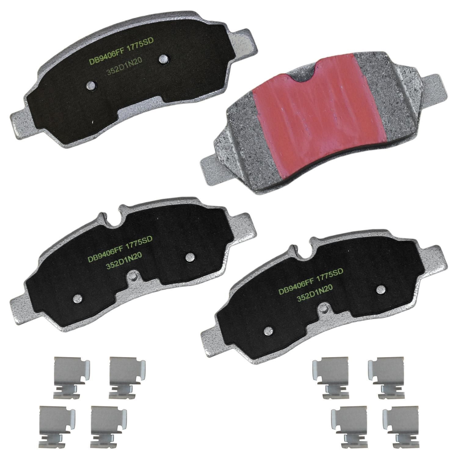Duralast Severe Duty SemiMetallic Brake Pads D1775SD