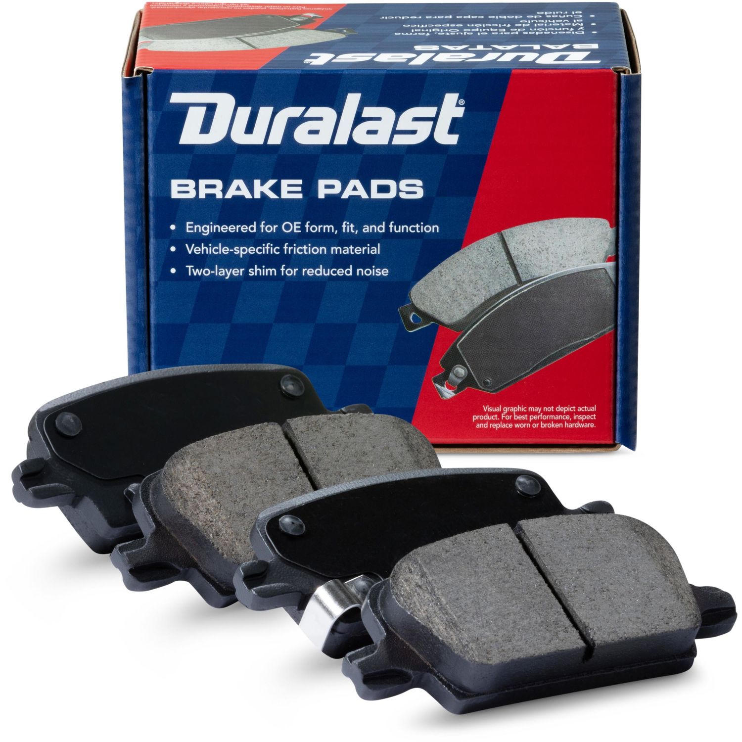 Duralast Ceramic Brake Pads D1921
