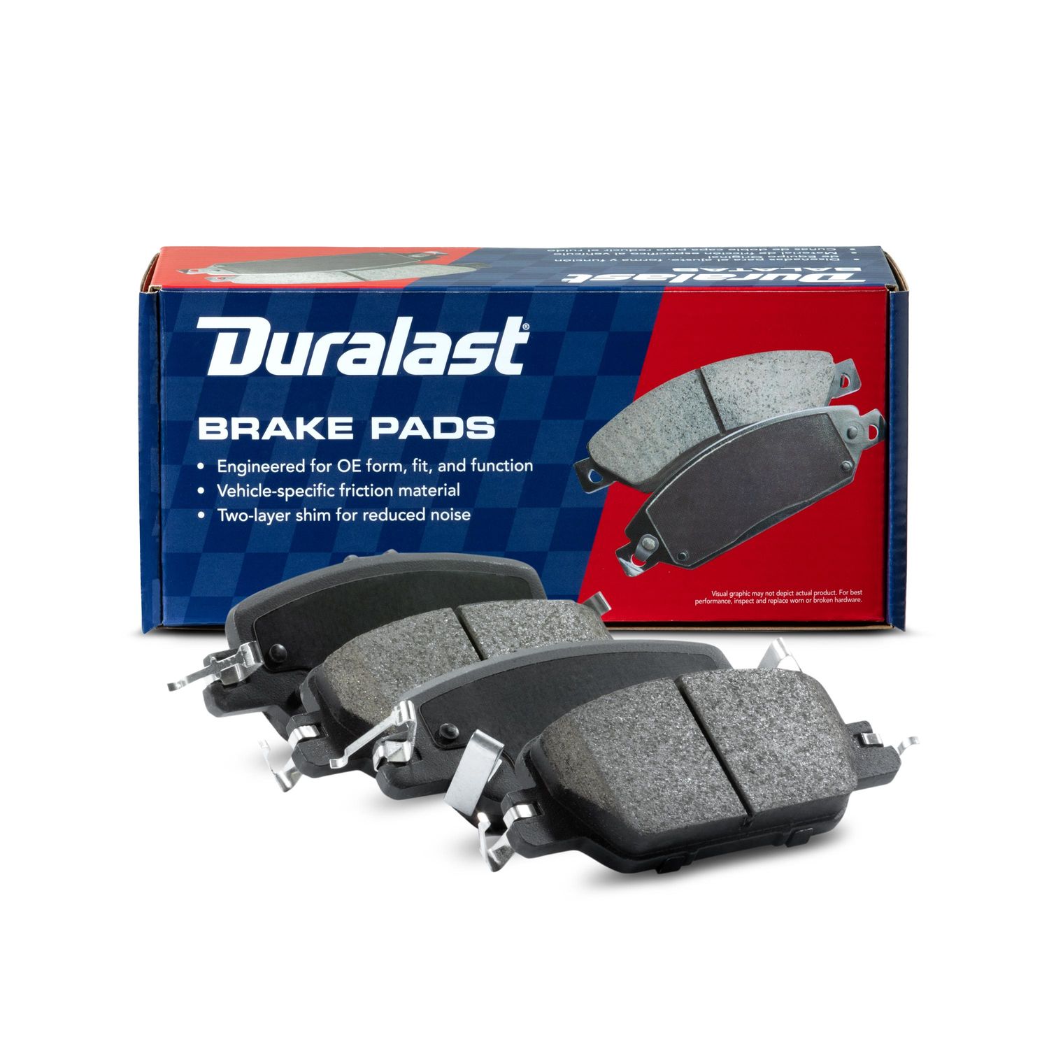 Duralast Ceramic Brake Pads D2037